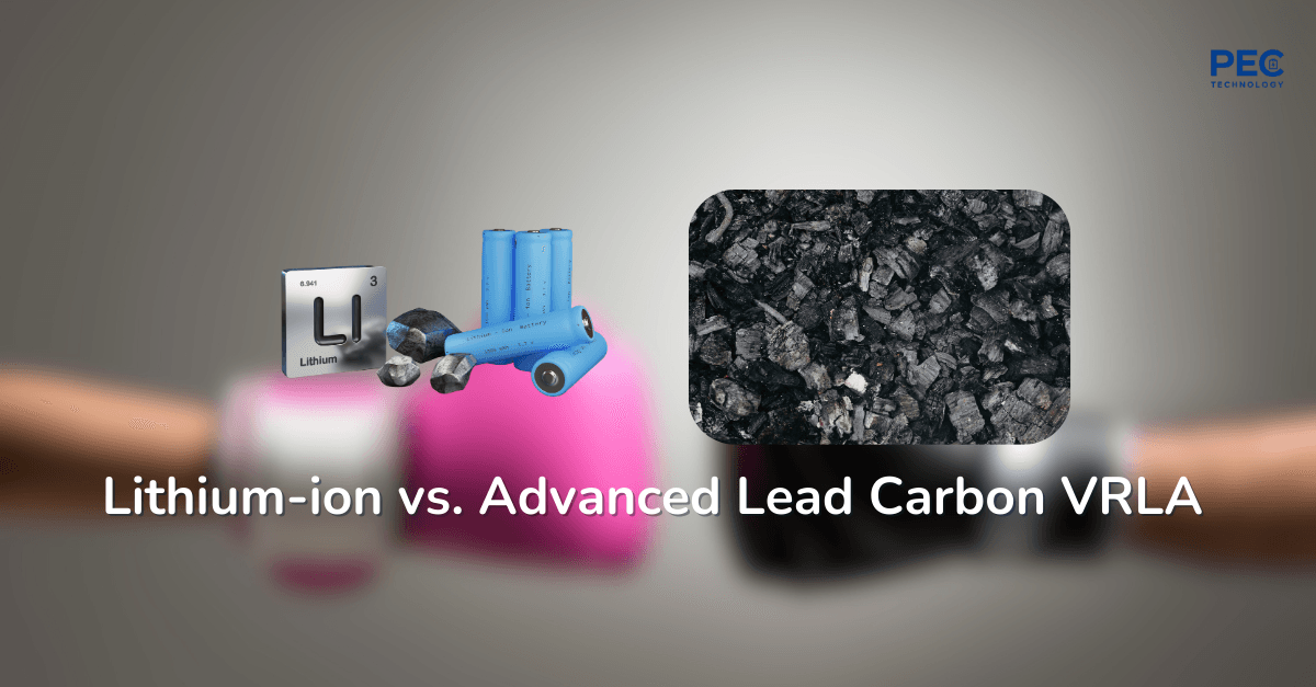 Battery Showdown: Lithium-ion vs. Advanced Lead Carbon VRLA for Stationary Applications